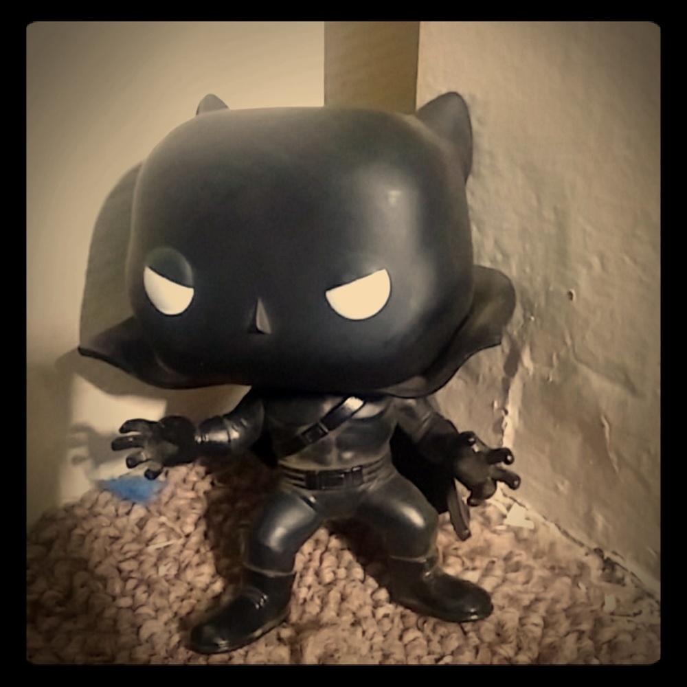 Black panther bobblehead